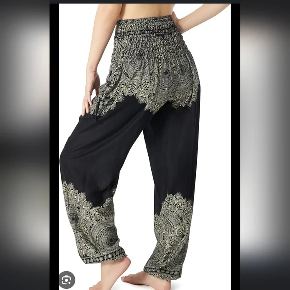 Joob Joob Boho Pants Women - S/M.  Hippie Harem Pants - Picture 4 of 10